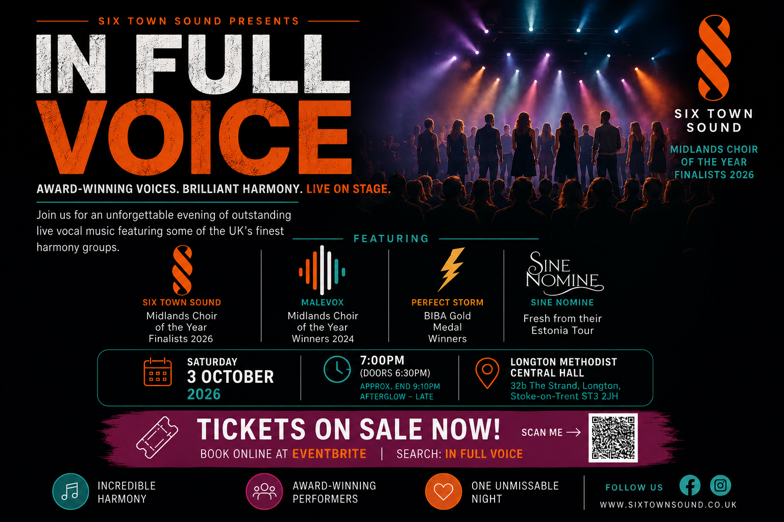 In Full Voice … it’s showtime!!